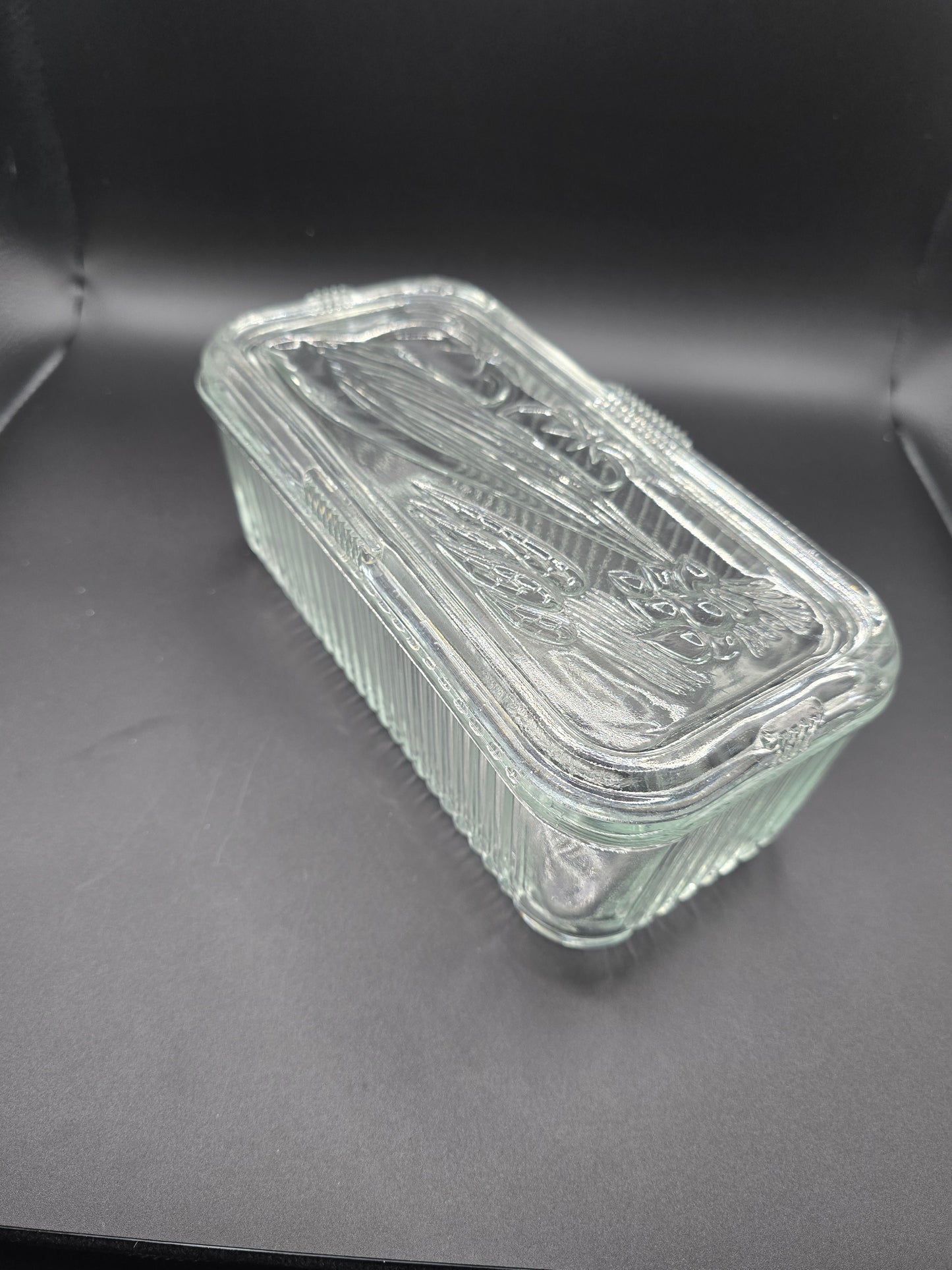 Vegetable pattern refrigerator dish