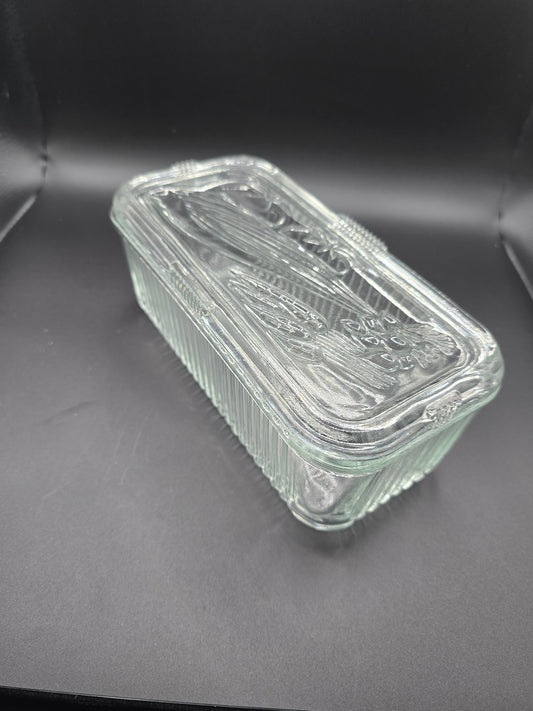 Vegetable pattern refrigerator dish